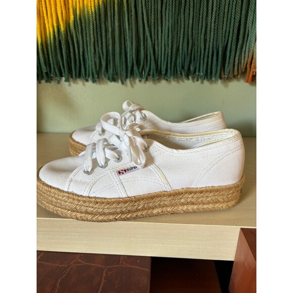 Superga platform sneakers Size 6 - Picture 1 of 8